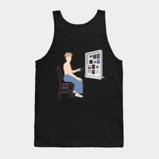 Rush - Power Windows - Albums from 1974 thru 1985 Tank Top